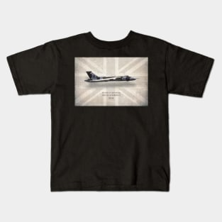 Avro Vulcan Bomber XH558 Kids T-Shirt